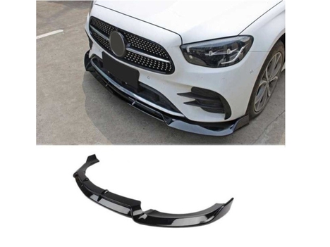 W213(2020+) E SERISI IÇIN ÖN LIP - PIANO BLACK (PARLAK SIYAH)